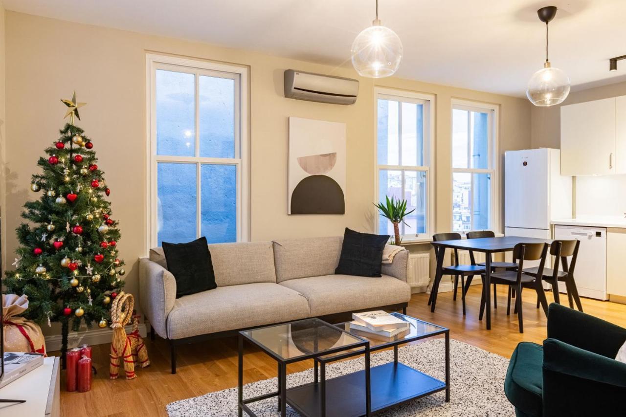 Mesmerizing Flat With Bosphorus View In Beyoglu Apartment อิสตันบูล ภายนอก รูปภาพ
