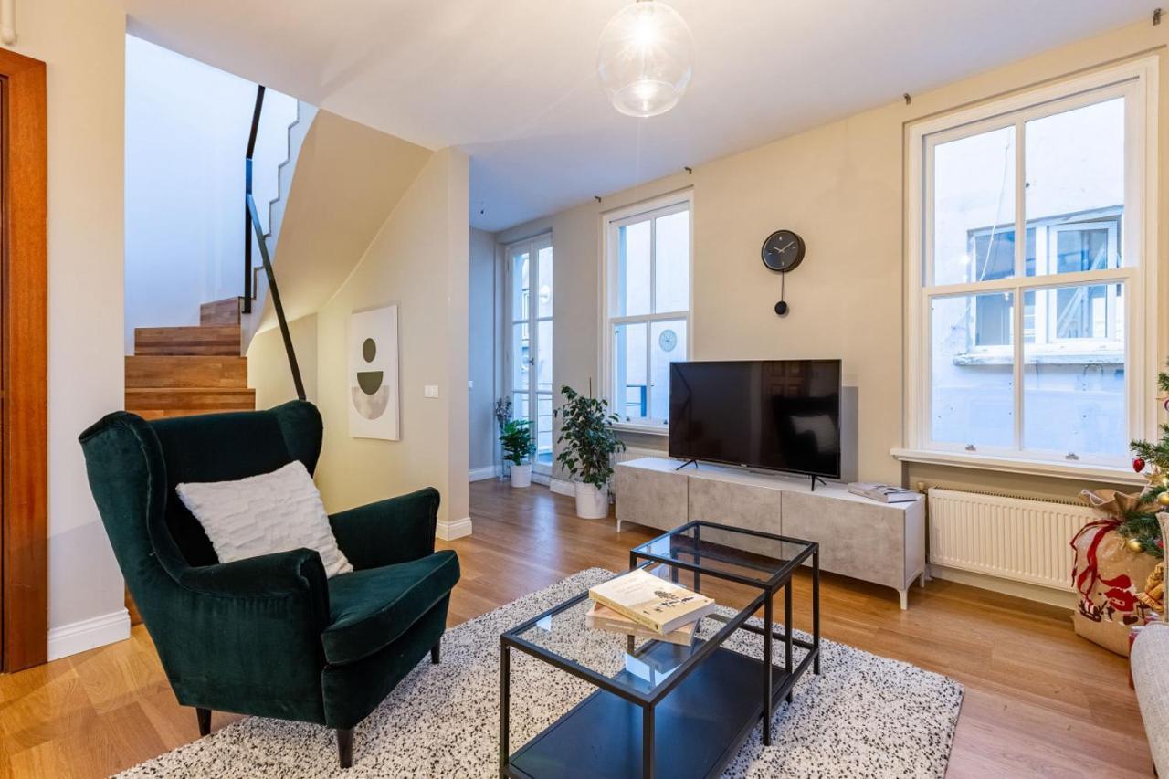 Mesmerizing Flat With Bosphorus View In Beyoglu Apartment อิสตันบูล ภายนอก รูปภาพ